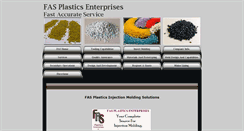 Desktop Screenshot of fasplastics.com