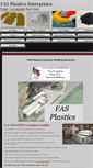 Mobile Screenshot of fasplastics.com