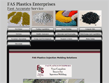 Tablet Screenshot of fasplastics.com